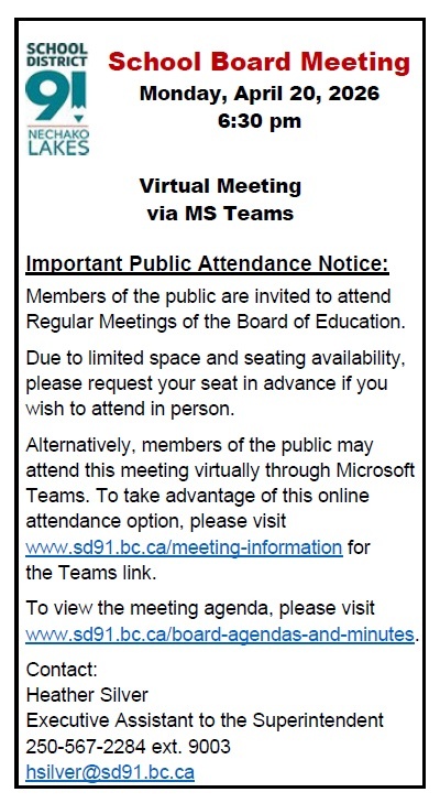 BM Announcement April 20 2026